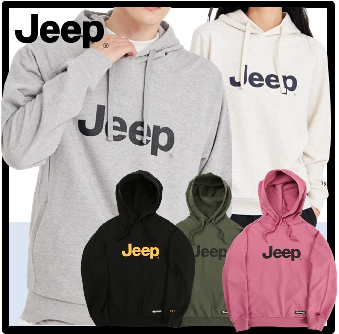 ★送料 関税込★JEEP★classic big logo mini hoodi.e★パーカー