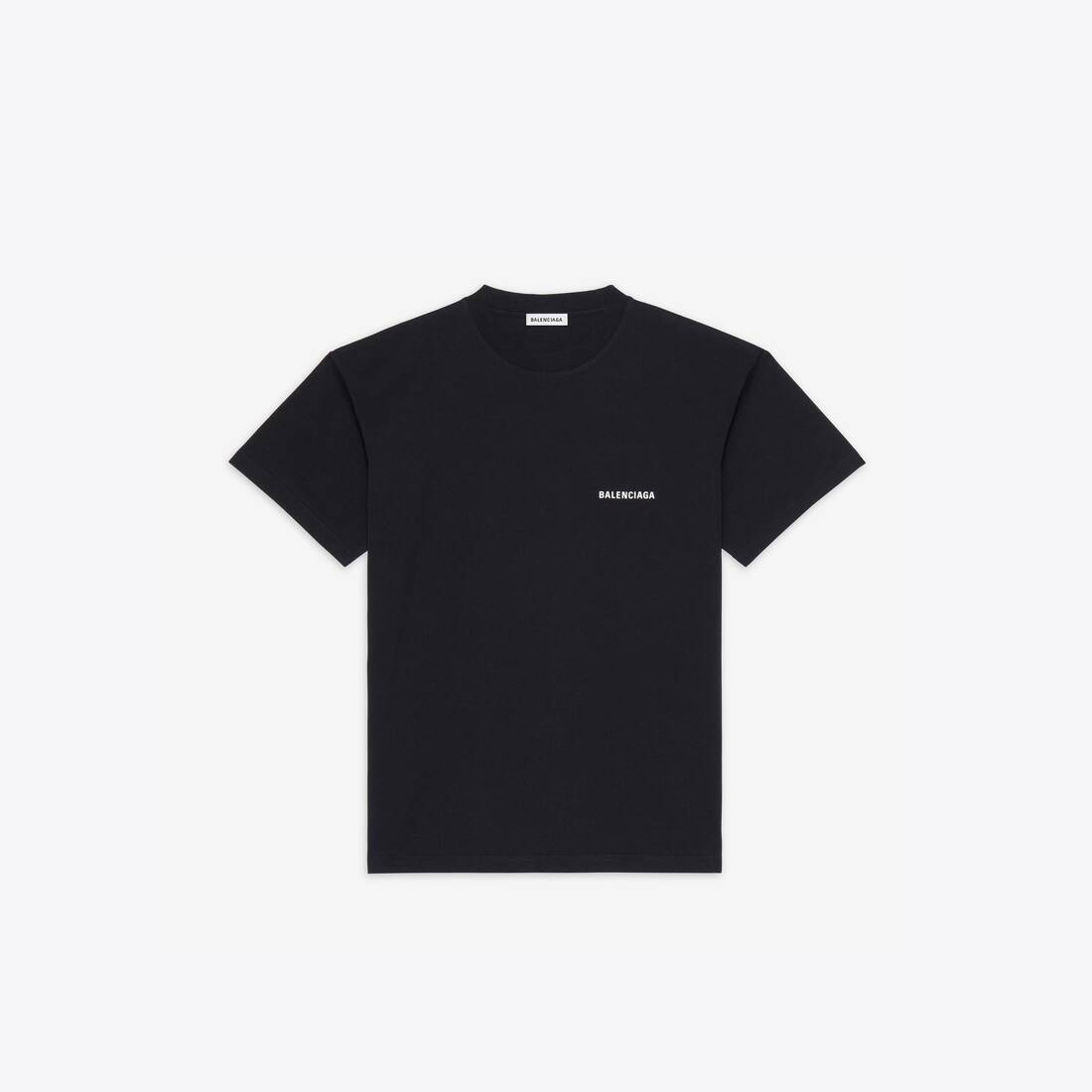 BALENCIAGA Tシャツ・カットソー ◆バレンシアガ◆ロゴ ワイドフィット コットンTシャツ 2色展開(3)