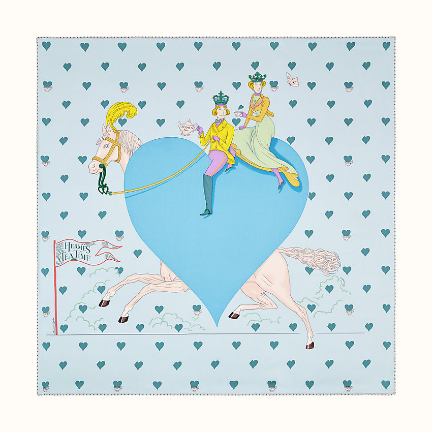人気】HERMES エルメス ☆ カレ70 スカーフ ティータイム (HERMES ...