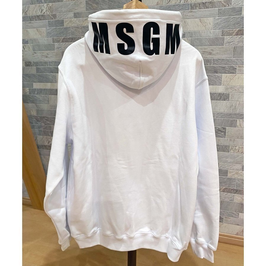 MSGM エムエスジーエム ロゴ フーディ パーカー 3240MM535F