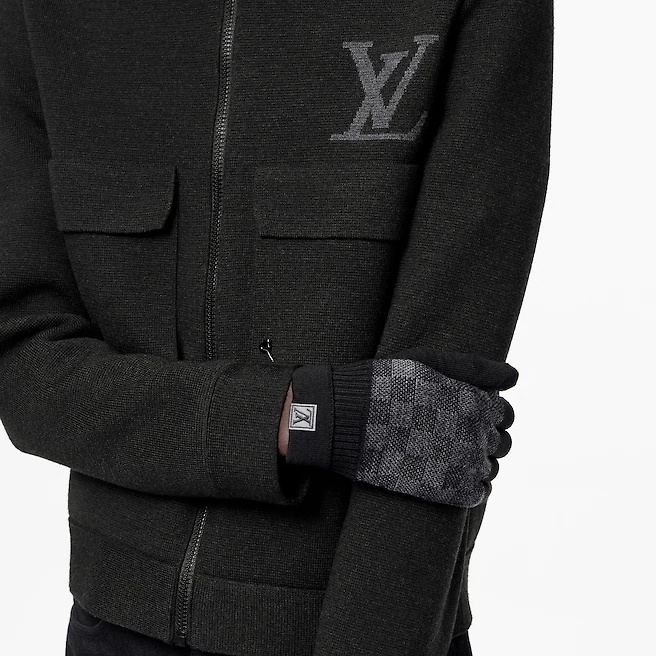 【寒い日を暖かく過ごす！】Louis Vuitton プティ ダミエ 手袋 新品】 LOUIS VUITTON ゴン・プティ ダミエ メンズ 手袋