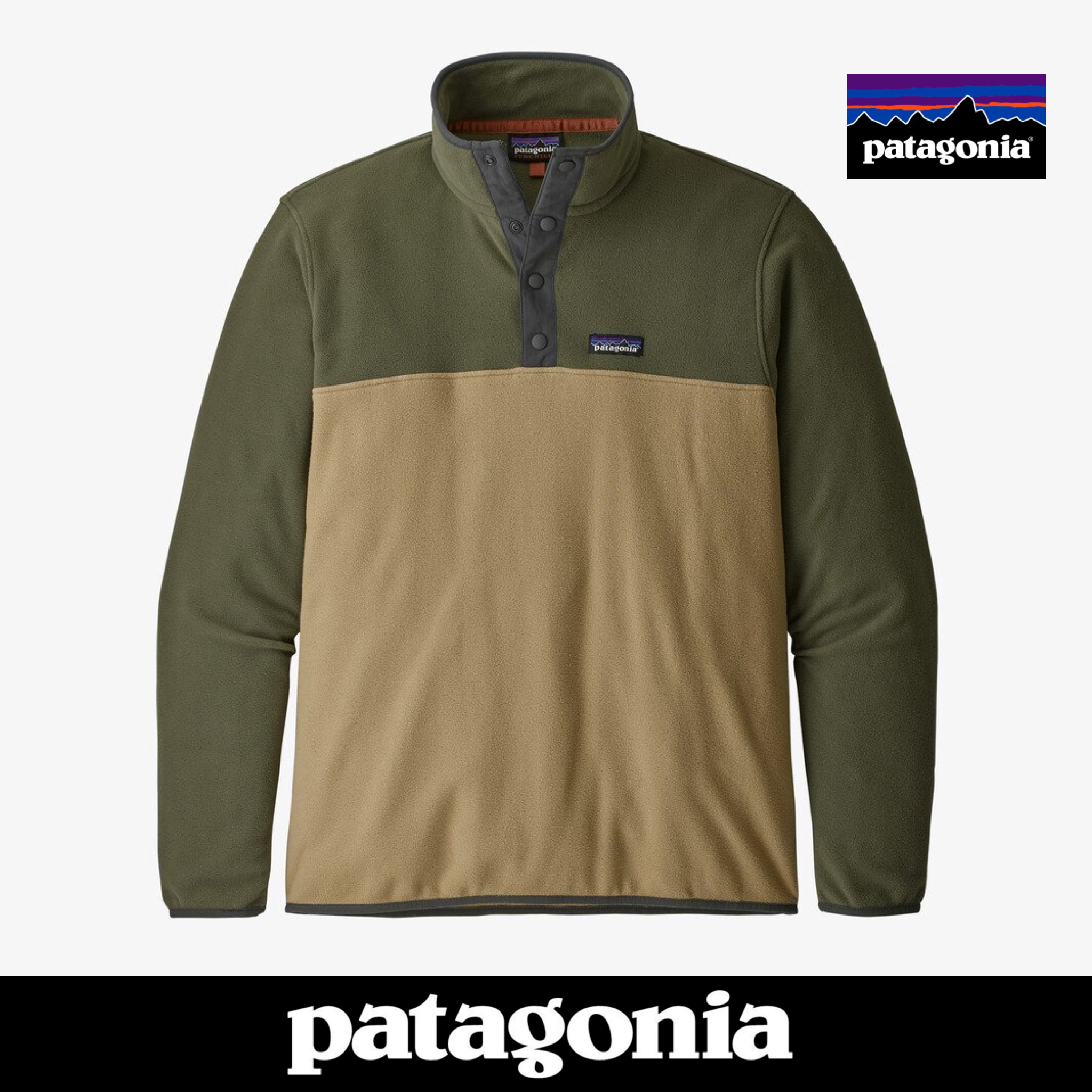 【誠実】 ドイツ発【Patagonia】ハーフボタン フリース タン / 送料無料 スウェット・トレーナー 【誠実】 ドイツ発【Patagonia】ハーフボタン フリース タン / 送料無料 スウェット・トレーナー
