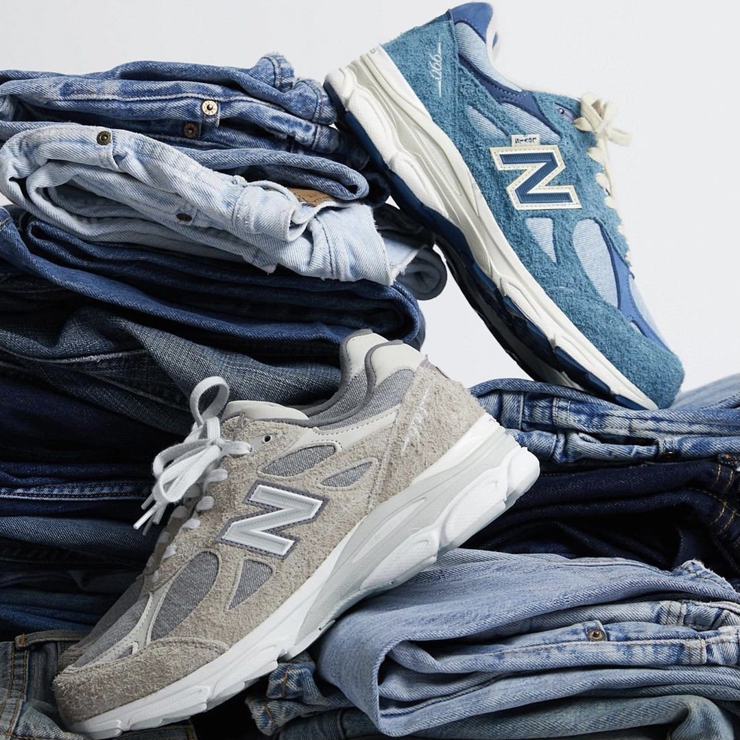 国内発送 関税込 LEVI’S × NEW BALANCE 990V3 INDIGO & GRAY