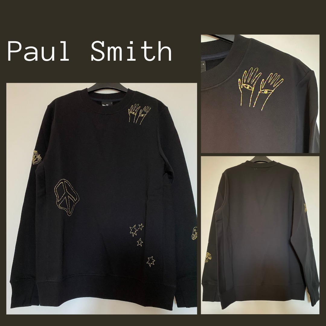 【おまけ付】 Paul Smith☆Dreamscape コットンスウェットシャツ スウェット・トレーナー 【おまけ付】 Paul Smith☆Dreamscape コットンスウェットシャツ スウェット・トレーナー