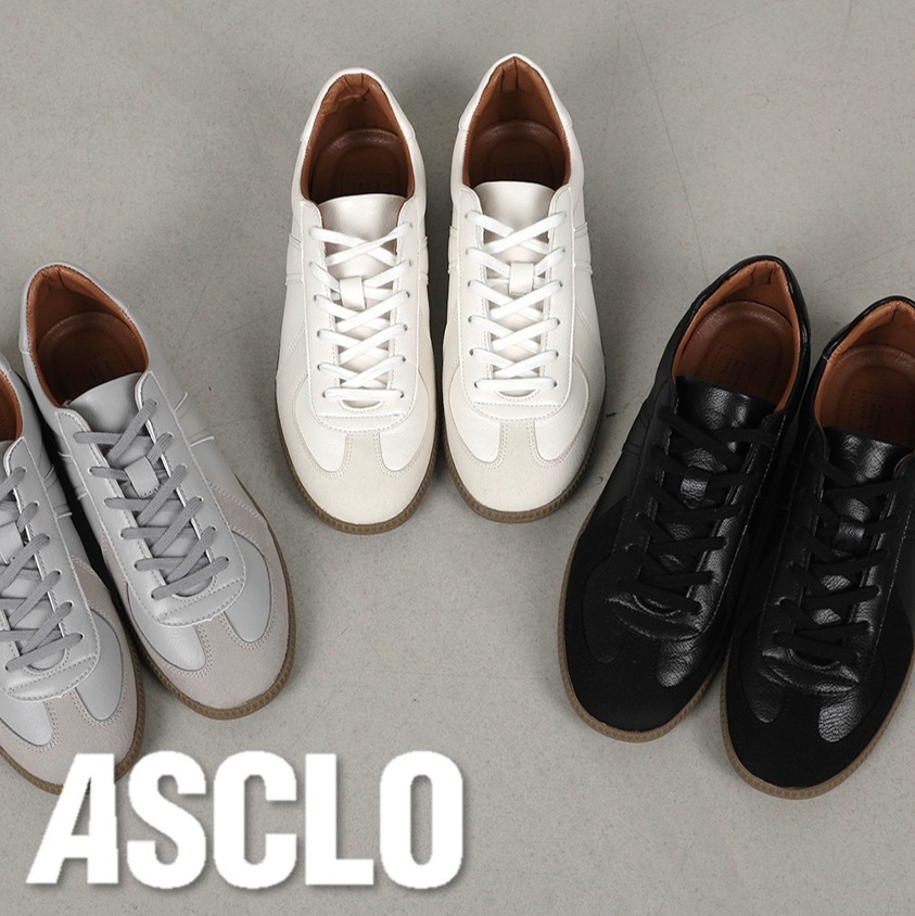 スニーカー ASCLO Germans Sneakers (3color)