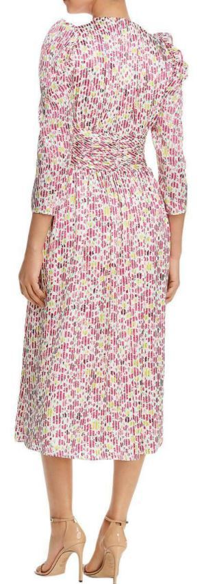 大人気☆Kate Spade devore 胸元すっきり お花柄 ミッド ワンピ 大人気☆Kate Spade devore 胸元すっきり お花柄 ミッド ワンピ