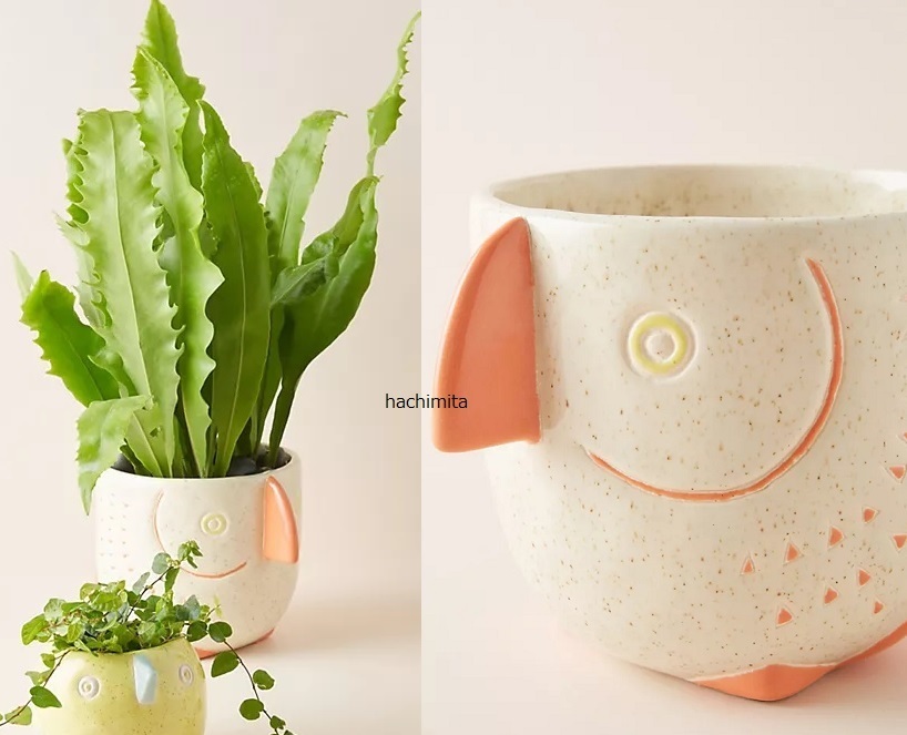 即発送☆送料込み☆ハンドメイド☆Bird Garden Pot L