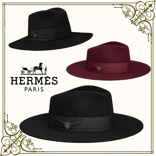 品揃え豊富で HERMES☆ハット《フォーブル》中折帽 フェルト 秋 冬 ギフトに ハット 品揃え豊富で HERMES☆ハット《フォーブル》中折帽 フェルト 秋 冬 ギフトに ハット