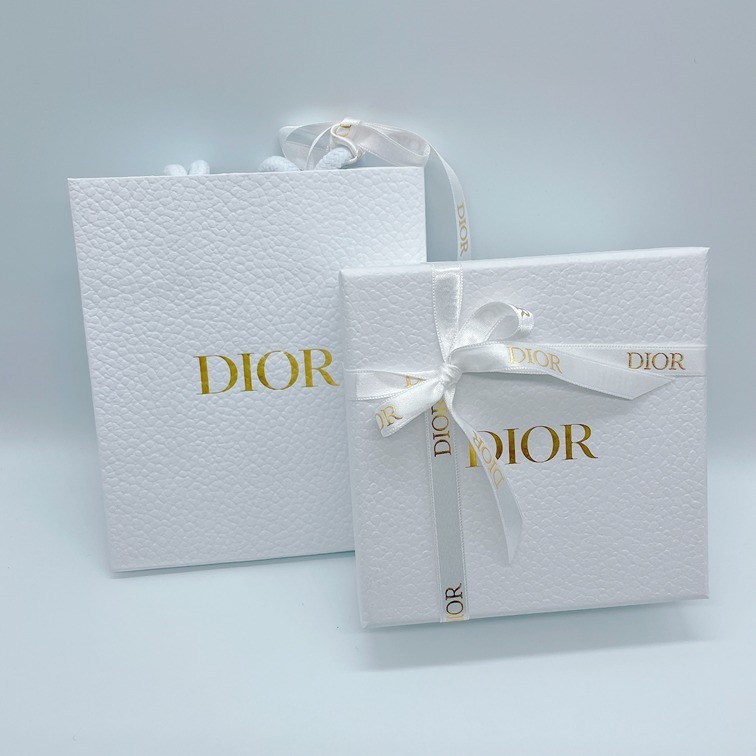 DIOR PETIT CD ピアス メタル レジンパール シグネチャー 国内発
