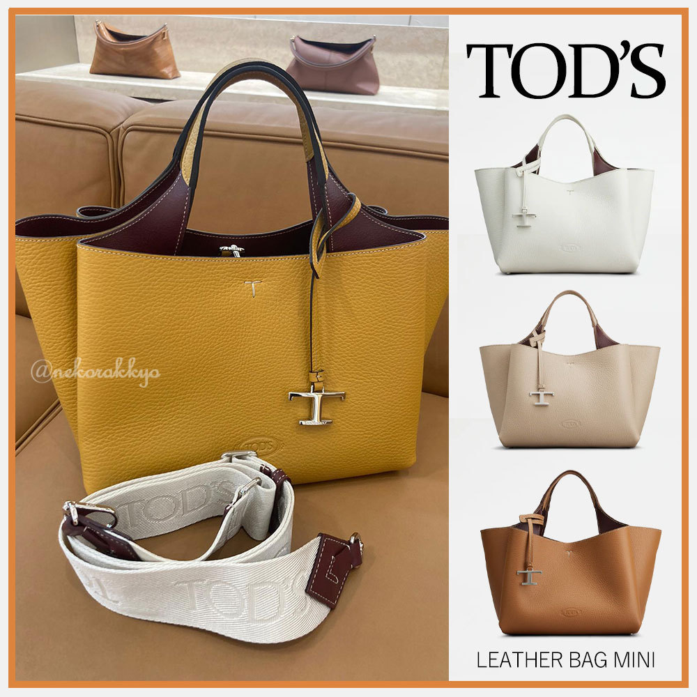 TOD'S☆LEATHER BAG MINI☆レザーバッグミニ☆送料込