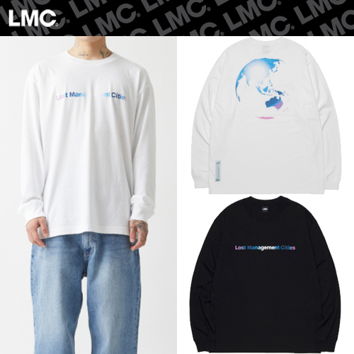 ★21-22AW新作★LMC★GRADIANT ORGANIC LONG SLV TEE