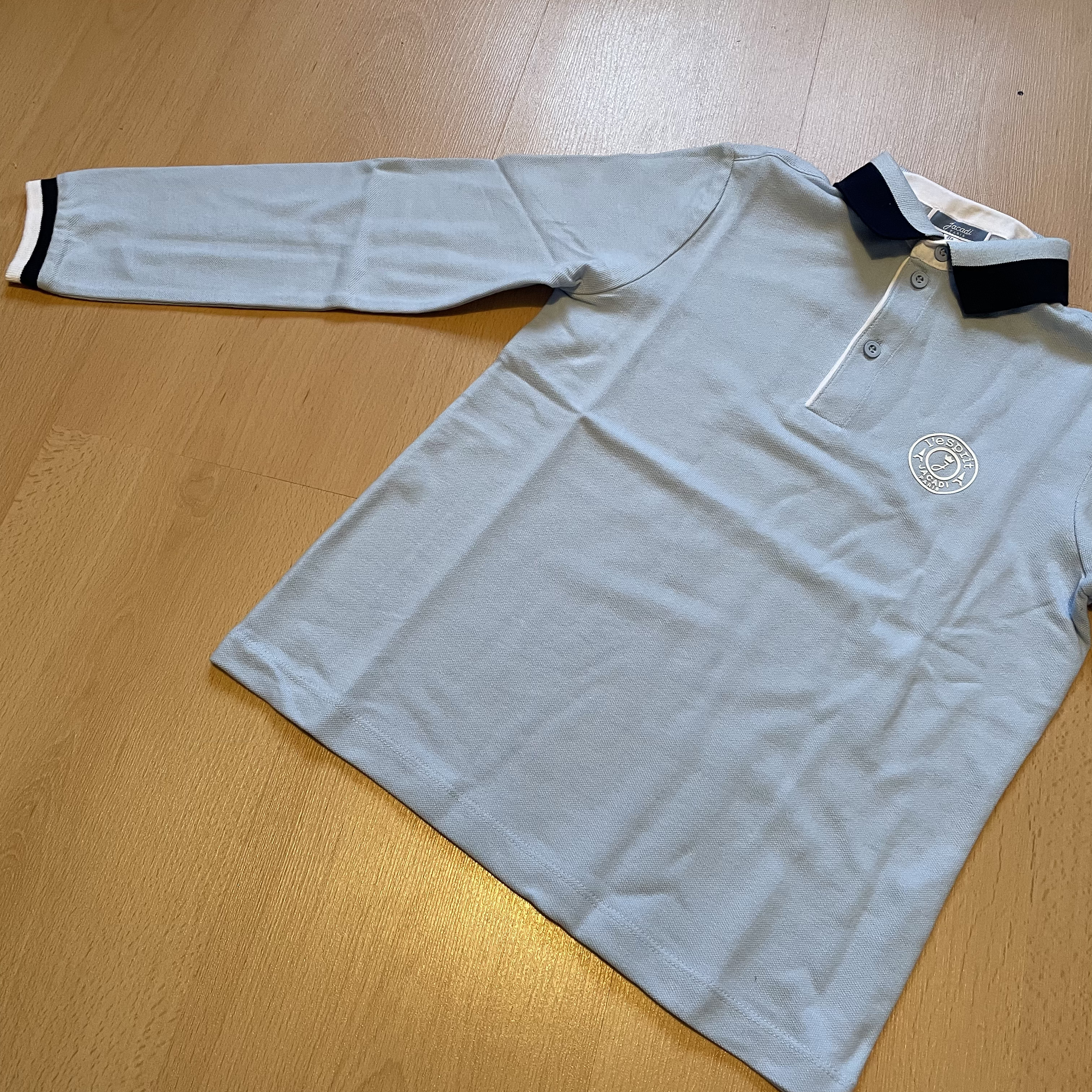 Jacadi Paris おしゃれ 長袖 ポロシャツ トップス 3-12歳