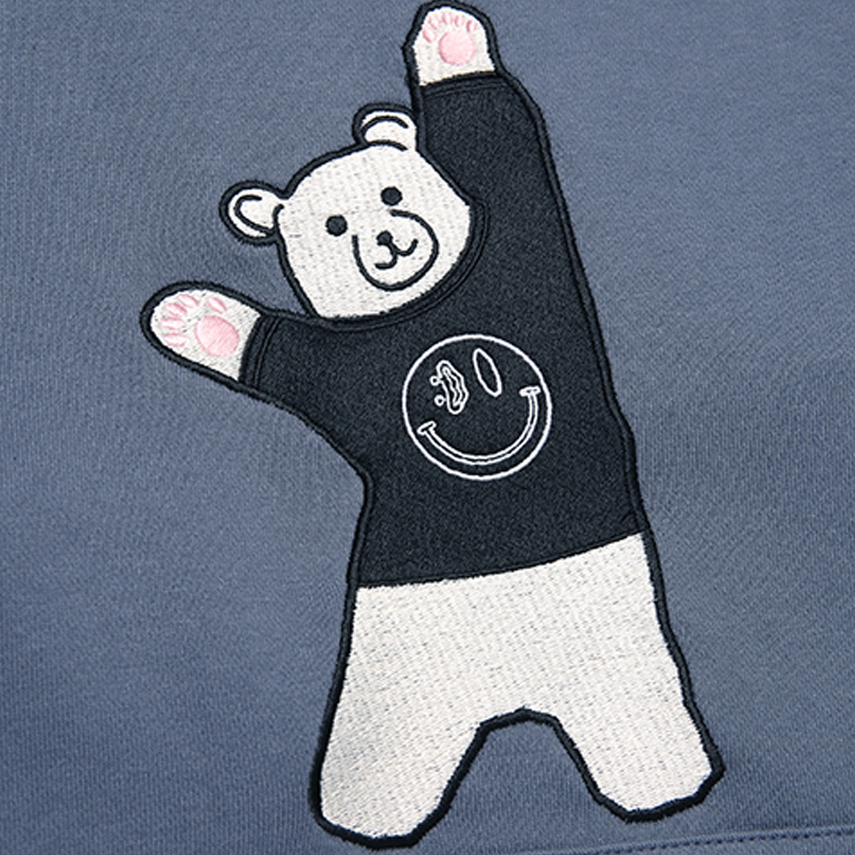 ★DXOH★BEAR EMBROIDER MTM [NAVY]★正規品/韓国直送料込/人気 ☆DXOH☆BEAR EMBROIDER MTM[DARK BLUE]☆正規品/韓国直送料込