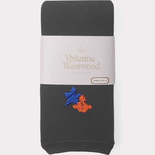 Vivienne Westwood タイツ・ソックス 【Vivienne Westwood】即対応 スクリブルORBスター レギンス(3)