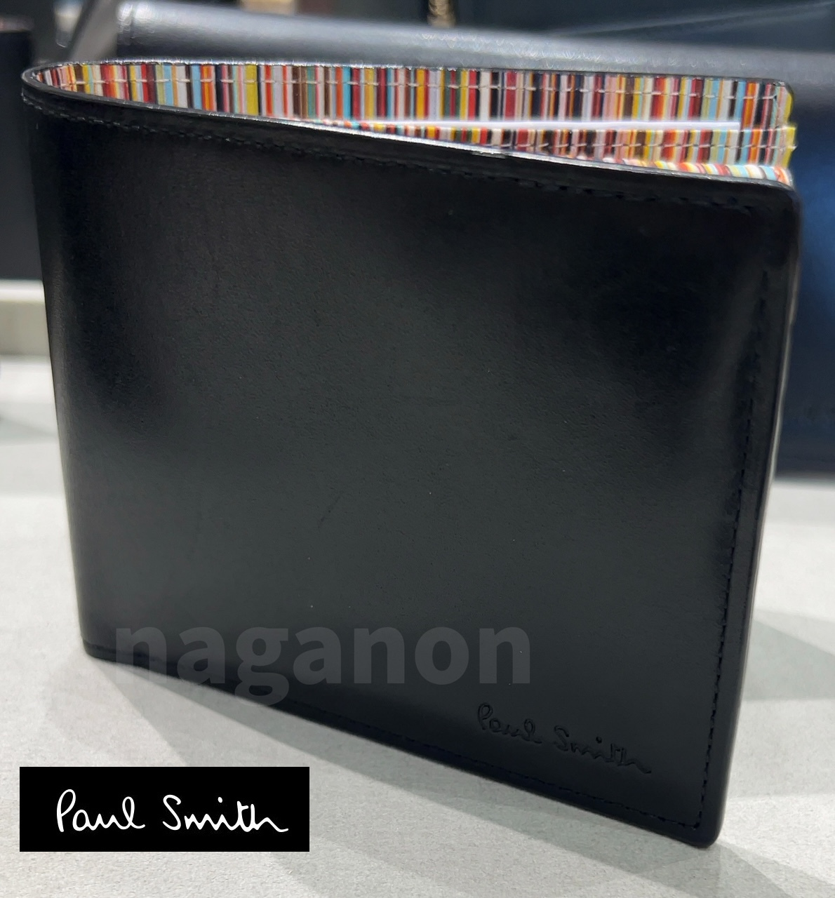 【Paul Smith】インサイドマルチ 小銭入れ付2つ折り財布