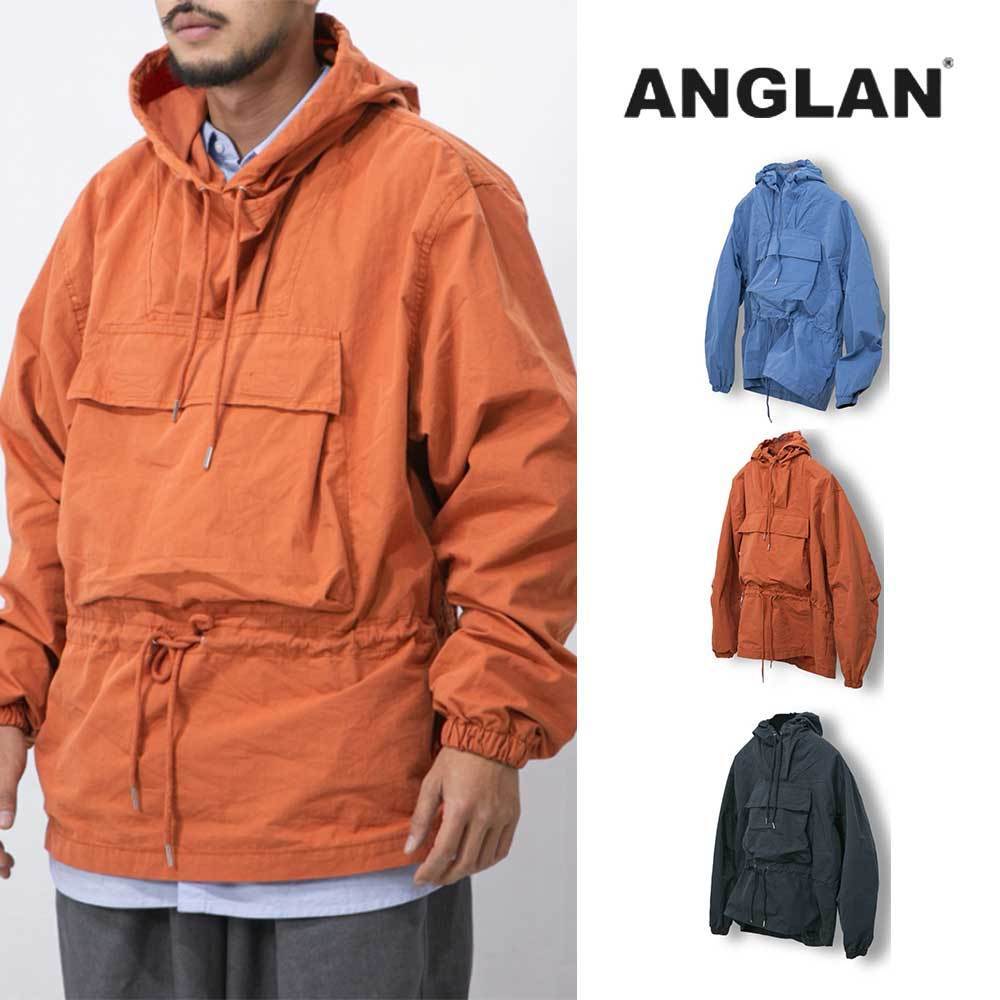 【ANGLAN】Kanga Pocket Hoodie Anorak