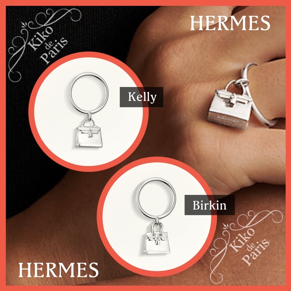 HERMES パリ本店より アミュレット リング Kelly/Birkin