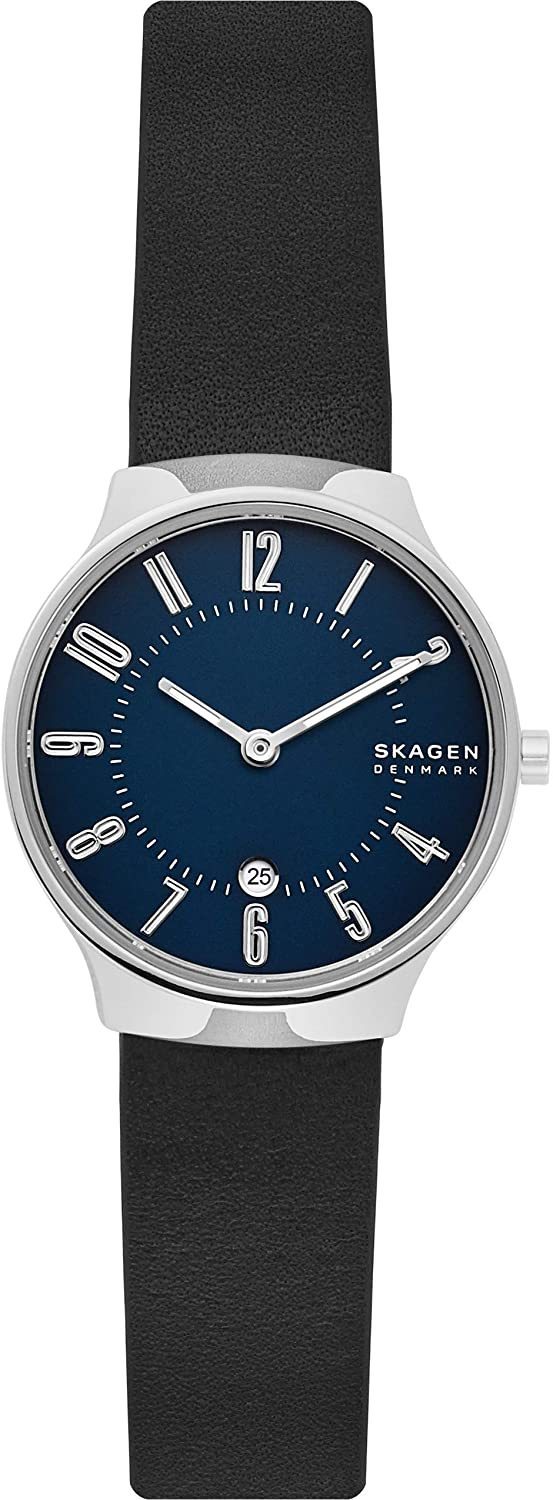 SKAGEN 腕時計 28mm シルバー レザー