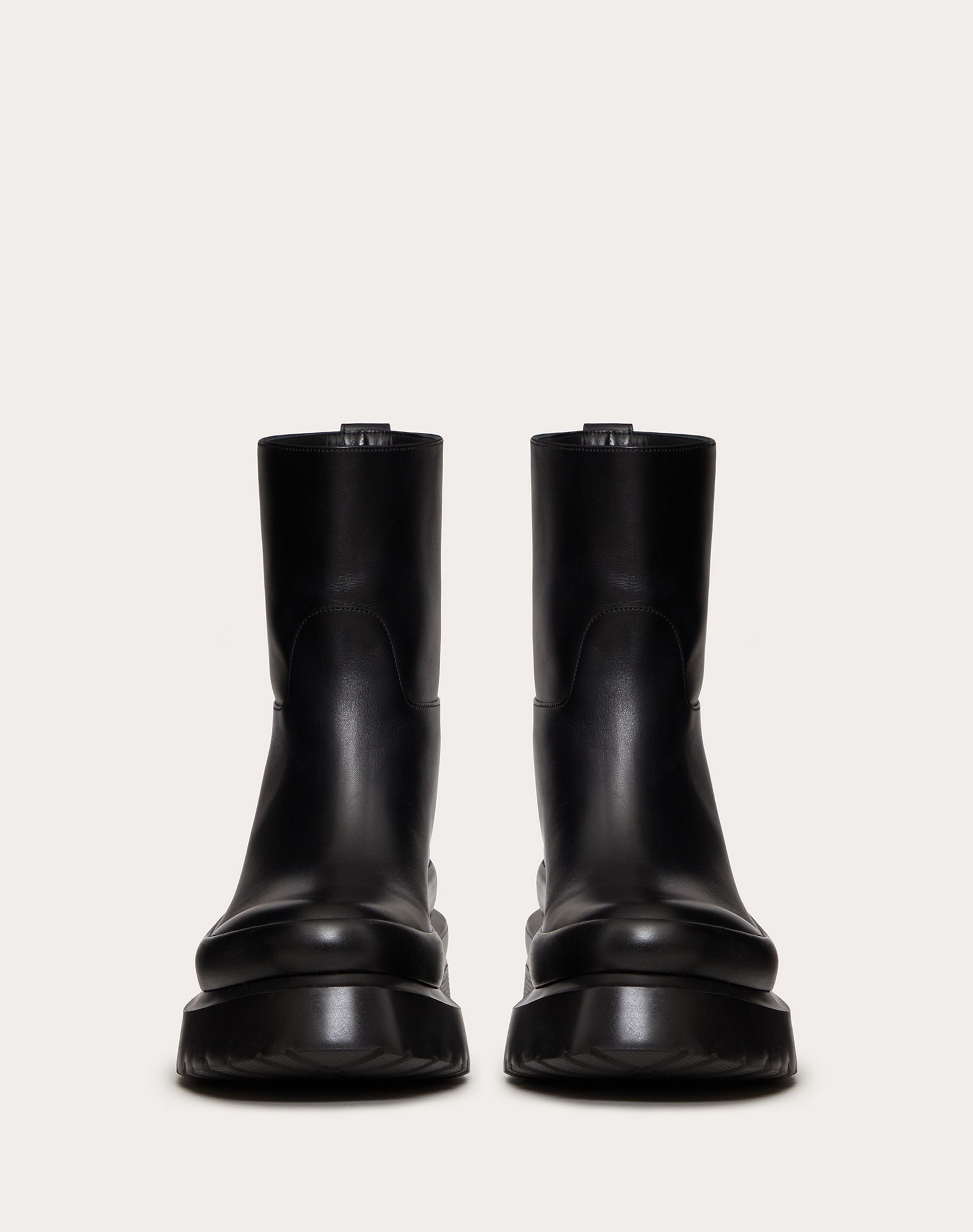 VALENTINO ブーツ 【VALENTINO】ガラヴァーニ ローマンスタッド アンクルブーツ(4)