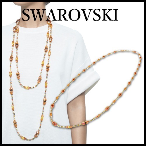 SWAROVSKI Collection I Somnia ビーズ ロング ネックレス