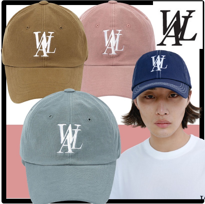 ★関税込★WOOALONG★Signature Logo ball ca.p★キャップ★