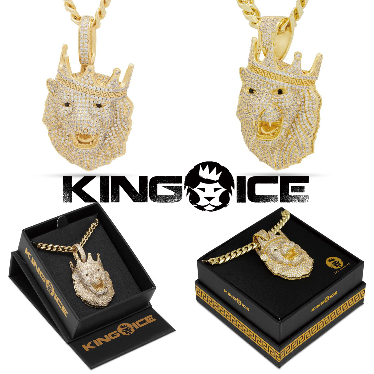 KING ICE キングアイス ICY  LION NECKLACE ネックレス