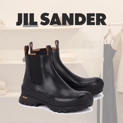 ブラック系,26.5cm超爆安21aw jil sander メンズ ジップアップブーツ 日本向け正規品 21aw ジップアップブーツ メンズ sander jil ブーツ