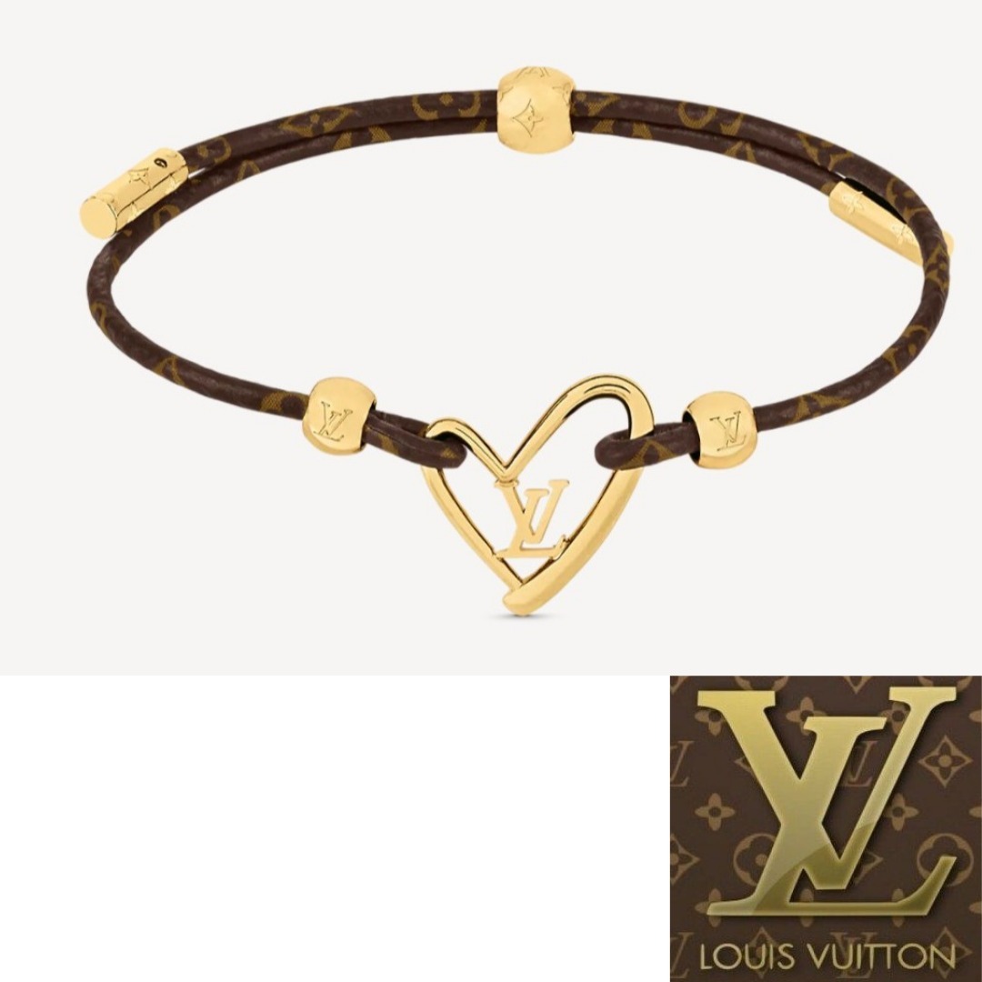 高価値 【LV】FALL IN ブレスレット M8024A gold BRACELET LOVE ブレスレット 高価値 【LV】FALL IN ブレスレット M8024A gold BRACELET LOVE ブレスレット