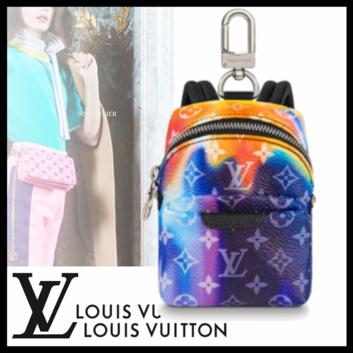 LOUIS VUITTON☆モノグラム バックパック キーホルダー/小物入れ バッグチャーム LOUIS VUITTON☆モノグラム バックパック キーホルダー/小物入れ バッグチャーム