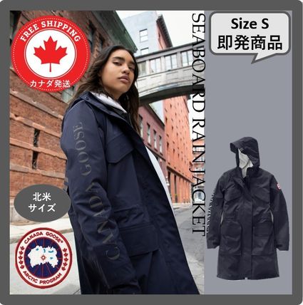 CANADA GOOSE カナダグース】 レディースM いとおしい ネイビー ポートランド フリークスストア別注