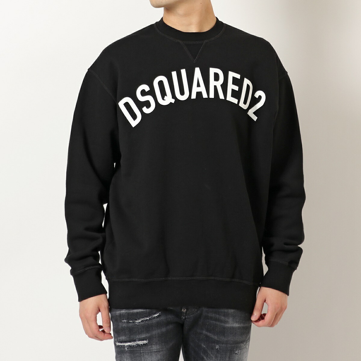 驚きの価格が実現! ディースクエアード 新品 DSQUARED2 トレーナー 早期割引送料無料 DSQUARED2 レディース トレーナー Sサイズ相当 トレーナー/スウェット