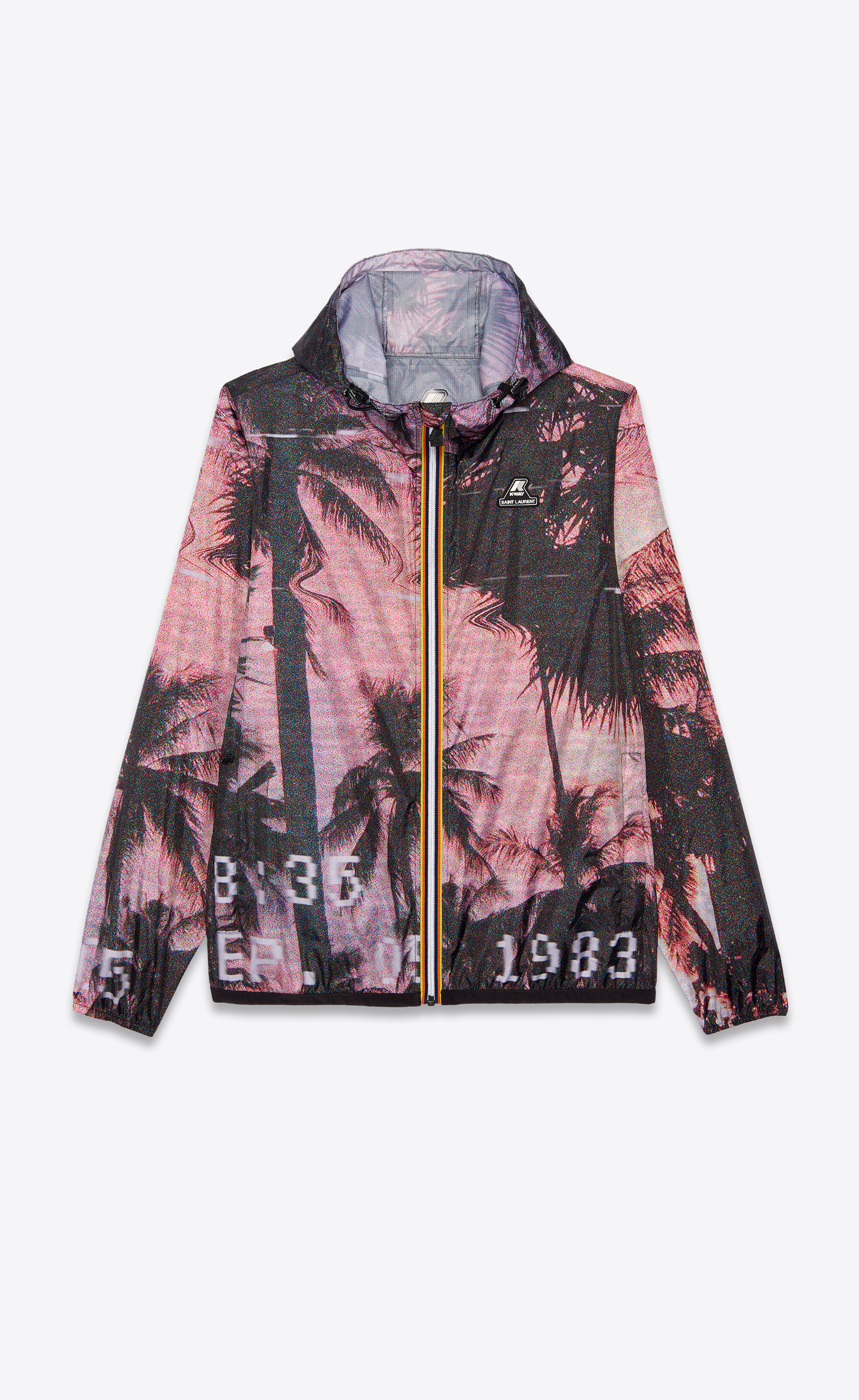Saint Laurent マウンテンパーカー SAINT LAURENT◆K-WAYコラボ VHSサンセット ウインドブレーカー(3)