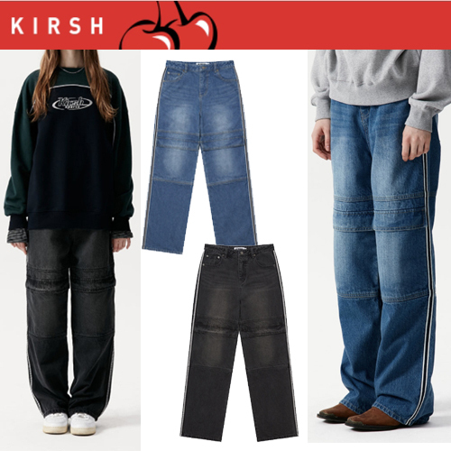 ★21-22AW★KIRSH★SIDE TRIMMING CARGO DENIM PANTS KA