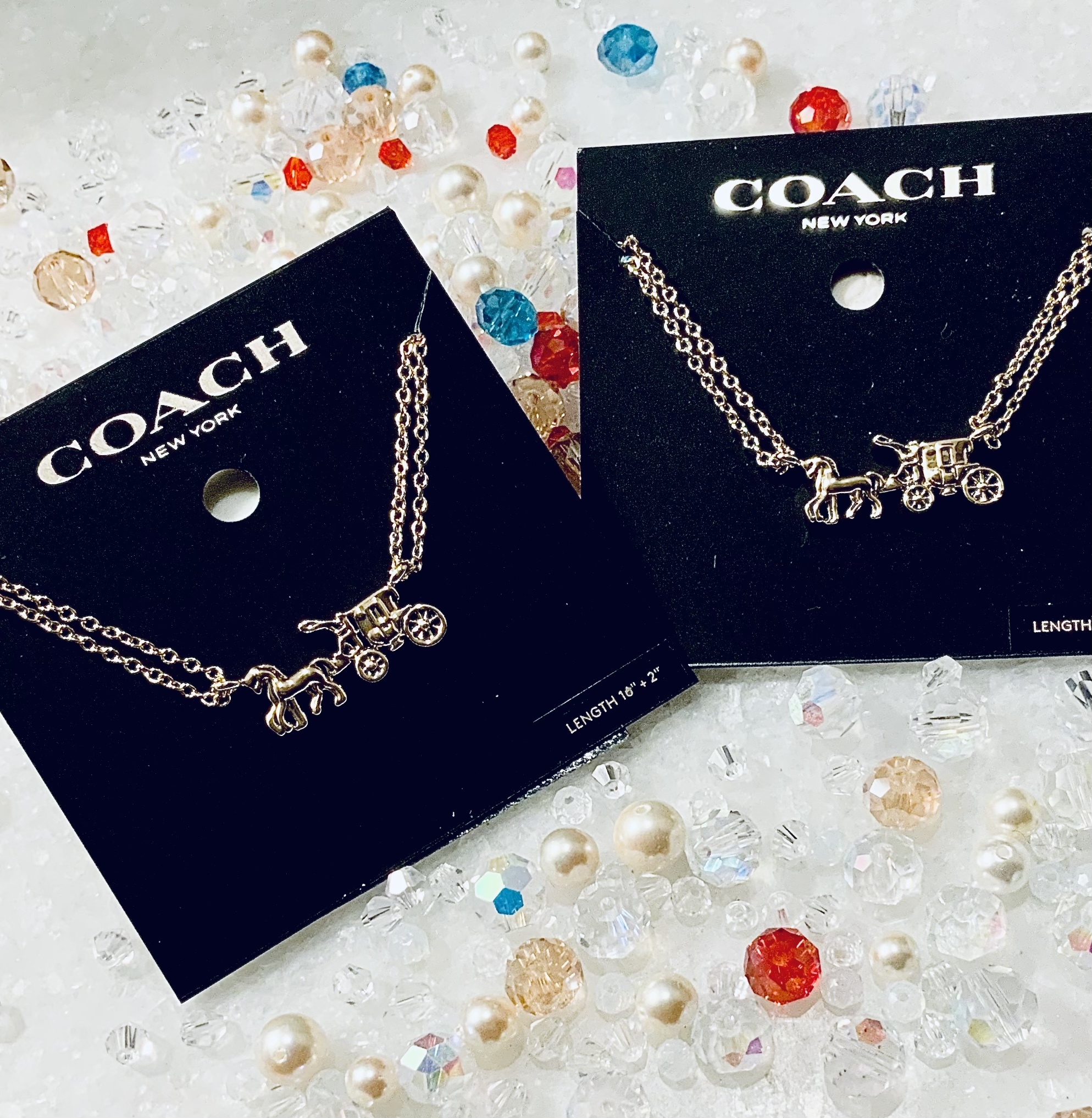 COACH コーチ ホース&キャリッジ F33375 ネックレス ペンダント