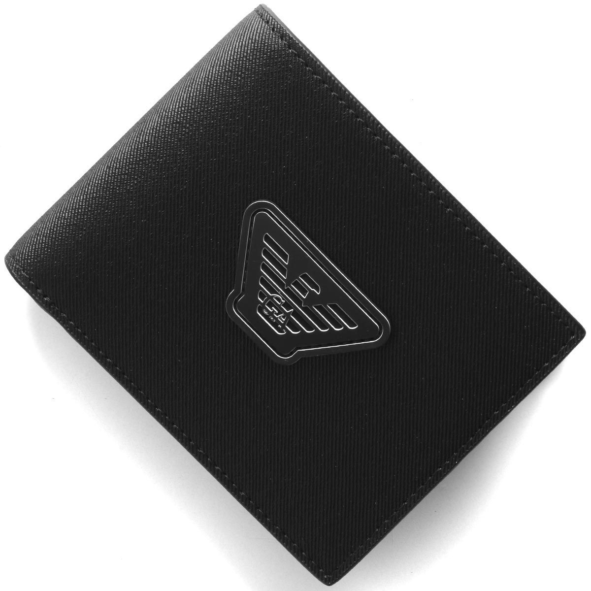 100%正規品 二つ折り財布 ARMANI EMPORIO ブラック 81072 Y4R165 メンズ 折りたたみ財布 100%正規品 二つ折り財布 ARMANI EMPORIO ブラック 81072 Y4R165 メンズ 折りたたみ財布