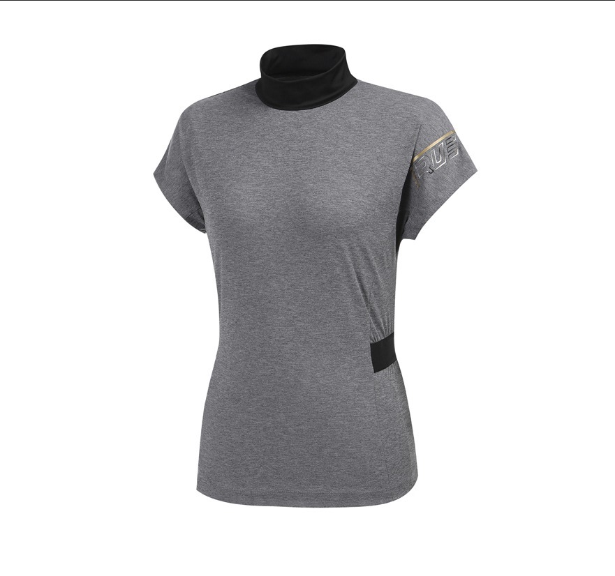 W.ANGLE レディース・トップス 韓国人気ゴルフW.ANGLE★ウエストバンドハイネックTシャツ2color(3)