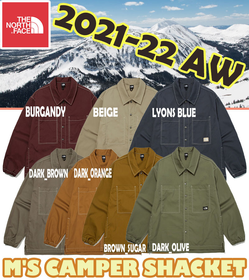 【メール便無料】 【THE NORTH 7COLOR SHACKET CAMPER FACE】M'S ジャケットその他 【メール便無料】 【THE NORTH 7COLOR SHACKET CAMPER FACE】M'S ジャケットその他