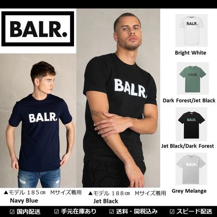 BALR Tシャツ・カットソー 【国内発送】BALR.ボーラー ロゴT シャツ Straight T-Shirt★