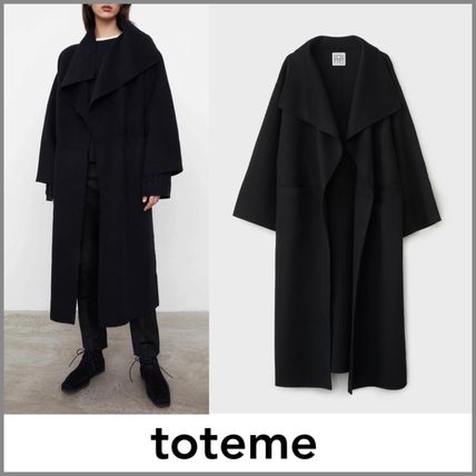 カシミヤ toteme x コート(レディース) - 海外通販のBUYMA