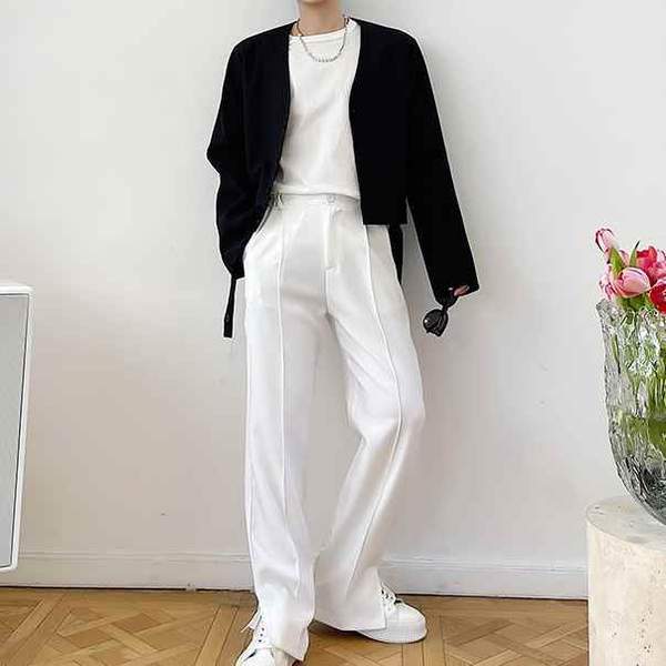韓国 メンズ ノーカラー バックベルト ジャケット おしゃれ 韓国 メンズ ノーカラー バックベルト ジャケット おしゃれ