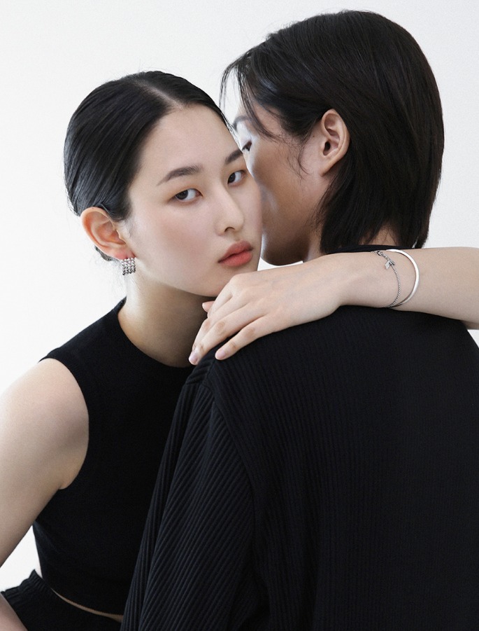☆【LAZY DAWN】☆rough wide couple bangl.e B029☆バングル☆ ☆【LAZY DAWN】☆rough wide couple bangl.e B029☆2個SET
