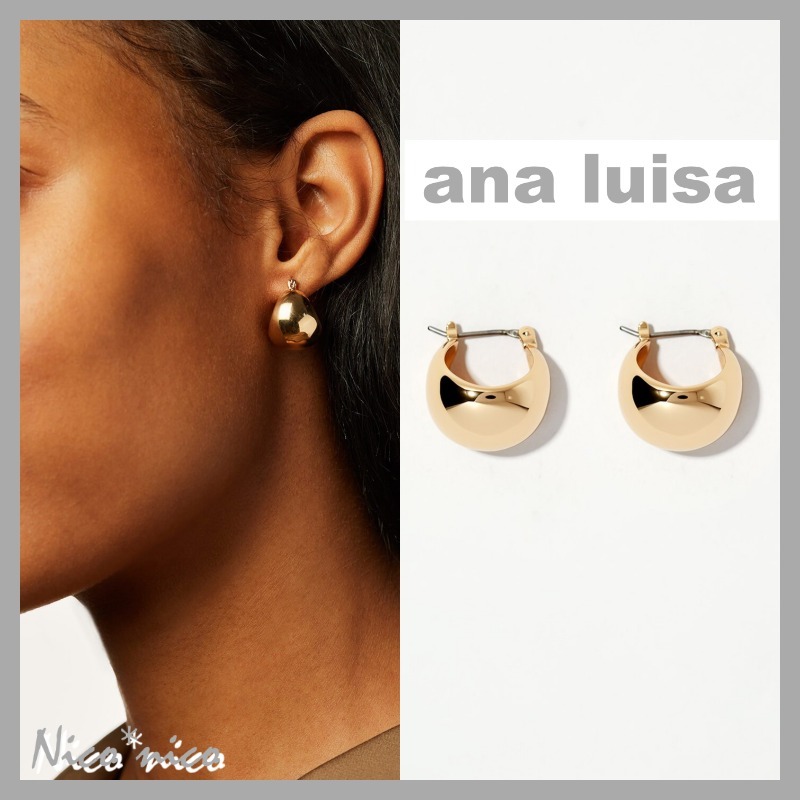 【ana luisa】ABBY 14K フープ ピアス *送料/関税込み*