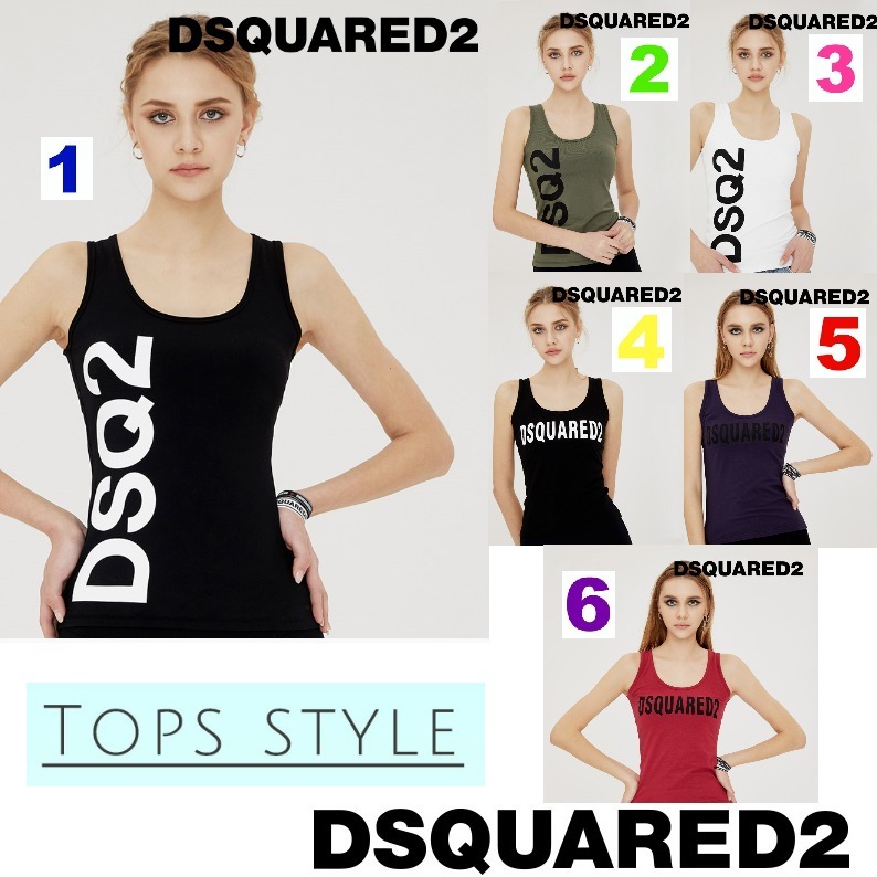 未着用 DSQUARED2 タンクトップOP L イタリア製