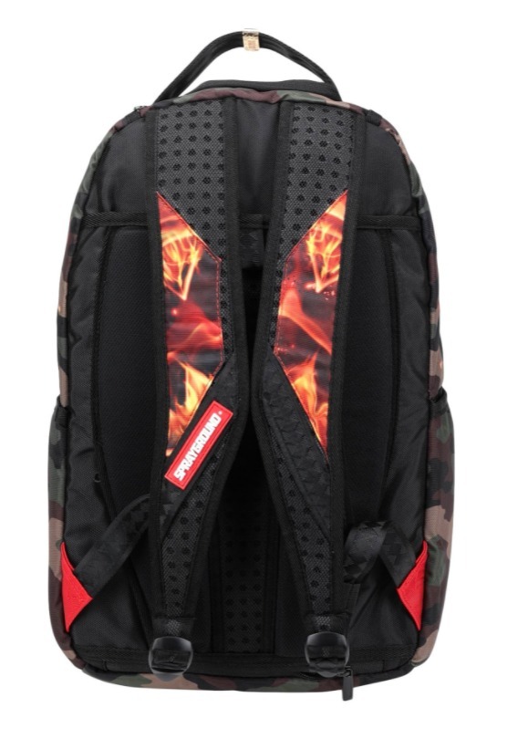 Sprayground バックパック・リュック ◇ SPRAYGROUND ◇ FIRE SHARK バックパック 海外限定 大人気!(3)