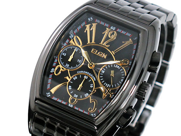 エルジン ELGIN クロノグラフ 腕時計 FK1215B-B アナログ時計 柔らかい
エルジン ELGIN クロノグラフ 腕時計 FK1215B-B アナログ時計 柔らかい