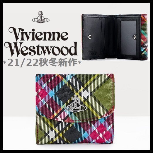 21/22新作◆Vivienne Westwood◆DERBY 二つ折り財布 折りたたみ財布 21/22新作◆Vivienne Westwood◆DERBY 二つ折り財布 折りたたみ財布