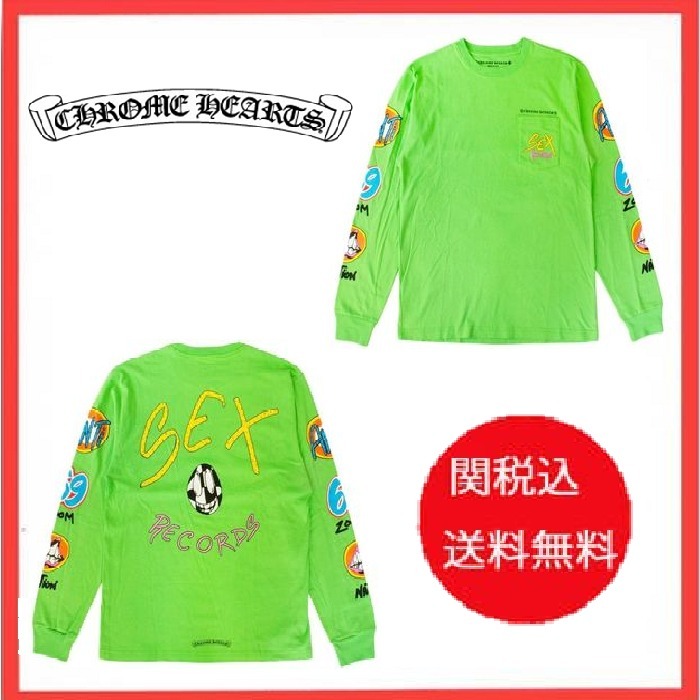 関税込 Chrome Hearts Matty Boy Sex Records L/S T-shirt