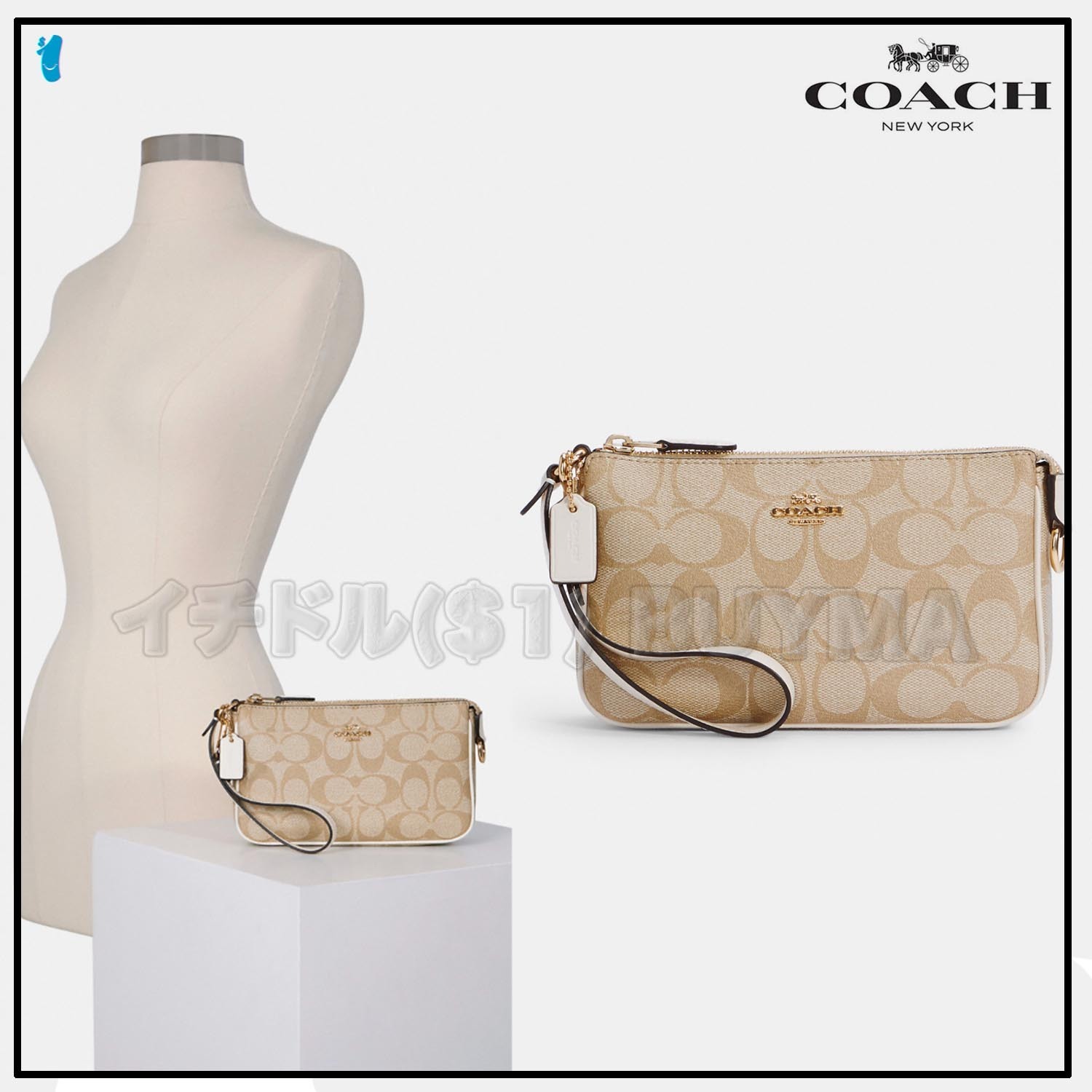 Coach コーチ シグネチャー クラッチ バッグ C3308 Nolita Bag クラッチバッグ Coach コーチ シグネチャー クラッチ バッグ C3308 Nolita Bag クラッチバッグ