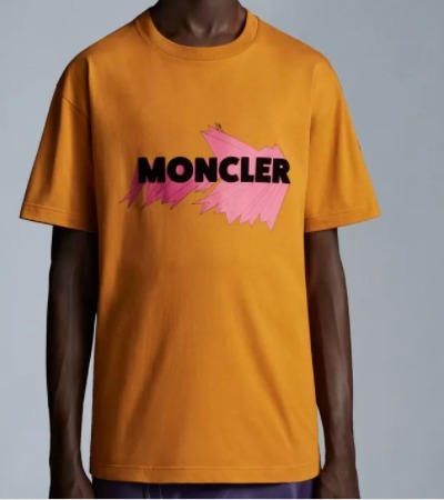 MONCLER Tシャツ・カットソー フロックプリントxレトラージュ Tシャツ 2 Moncler 1952(2)
