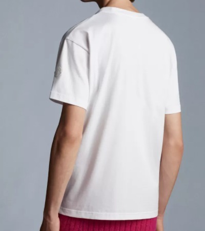 MONCLER Tシャツ・カットソー フロックプリントxレトラージュ Tシャツ 2 Moncler 1952(6)